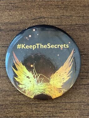 Harry Potter Cursed Child Broadway Keep the Secrets Button Pin - First Preview